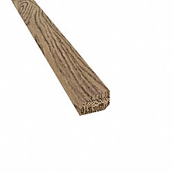 Prefinished Madrid White Oak Hardwood 1/2 in thick x .75 in wide x 78 in Length Shoe Molding